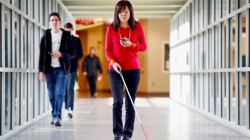 Ultrasonic blind walking stick project